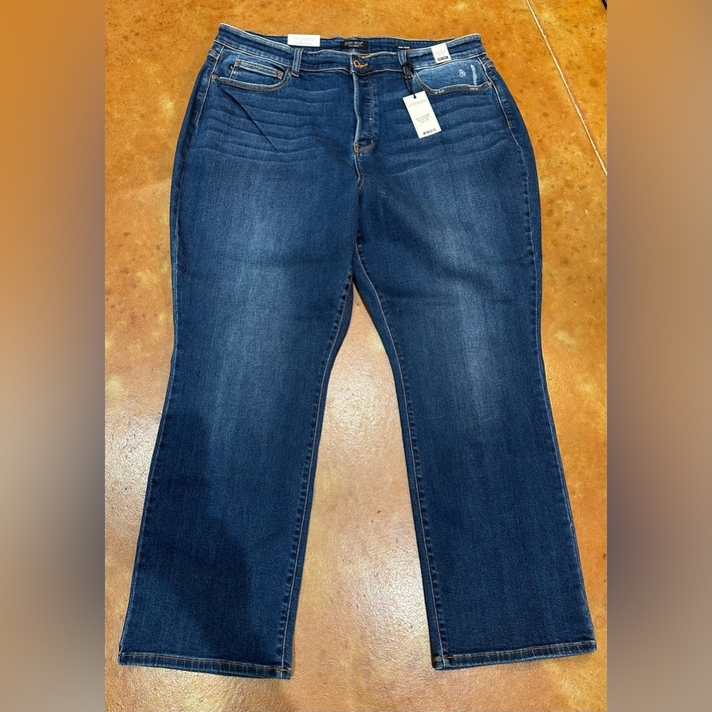 Nwt Judy Blue Dad Jean High Waist.
